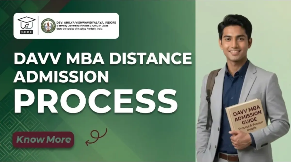 Read more about the article DAVV MBA Distance Education Admission Process: Session 2026-27