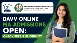 DAVV Online MA Course