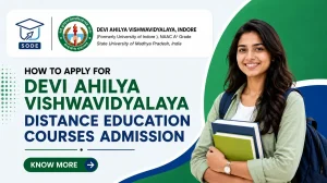 DAVV Distance Education Admission